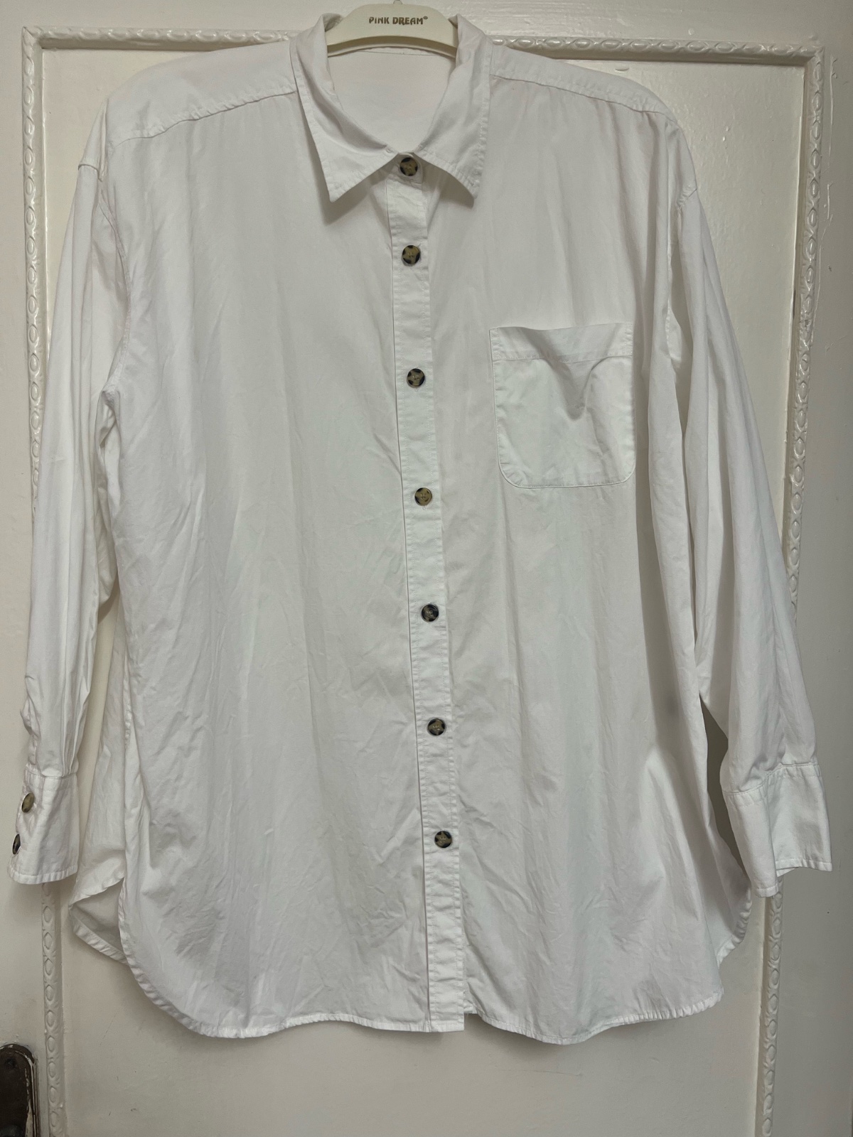 Chemise blanche overzise 