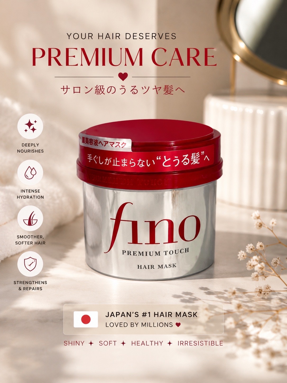 SHISEIDO FINO Premium Touch Hair Mask 