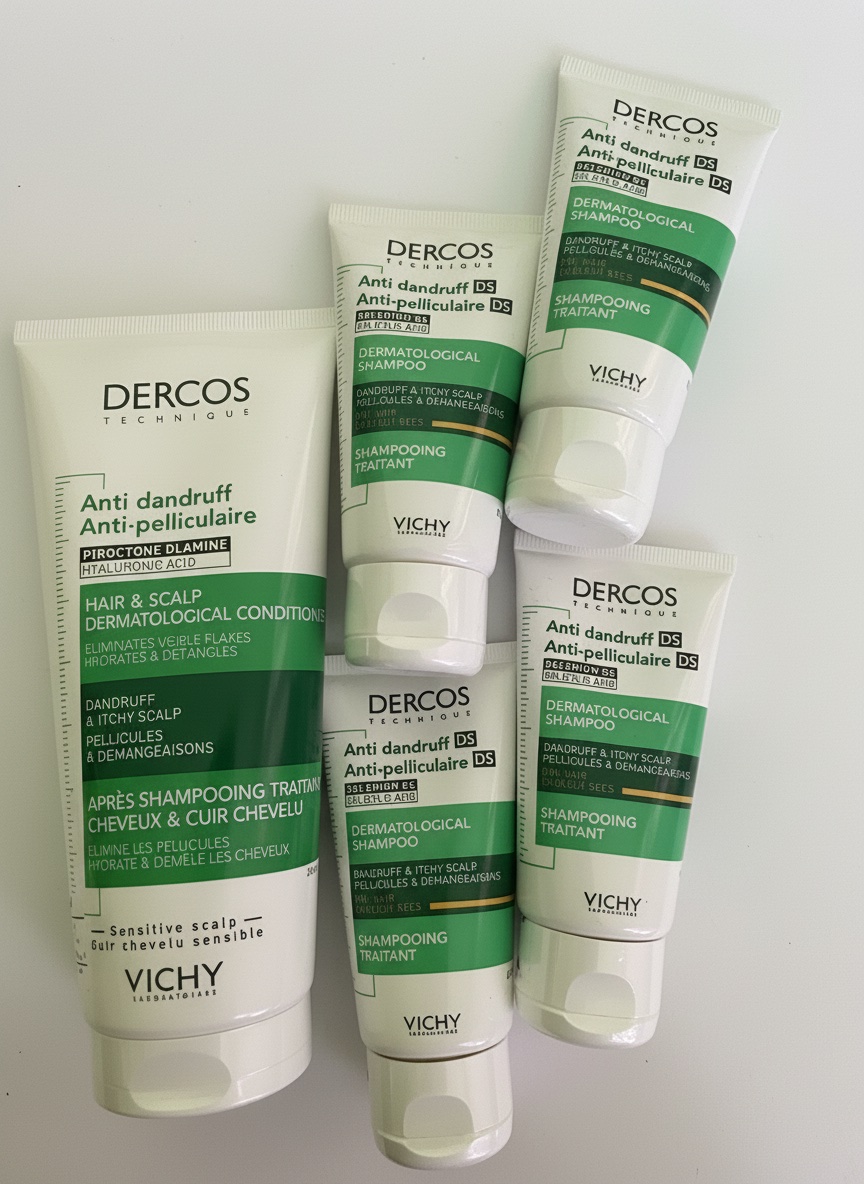 Shampoing et apres shampoing vichy