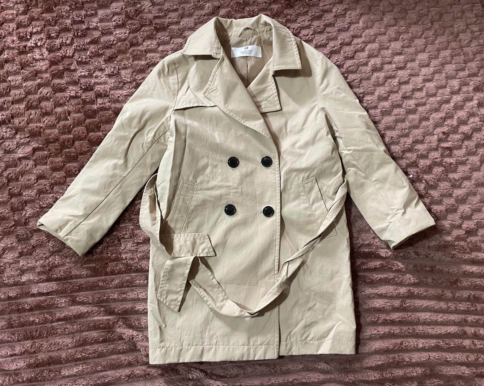 Trench fille
