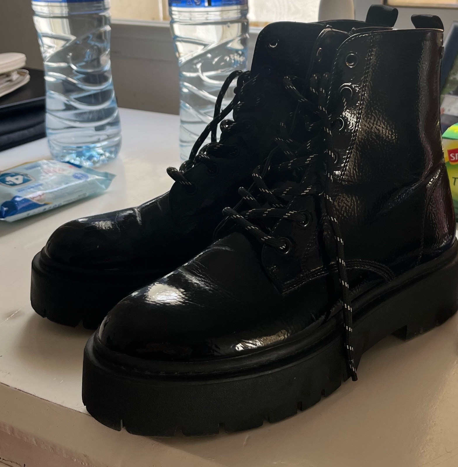 Bottines tres peu porté presque neuf