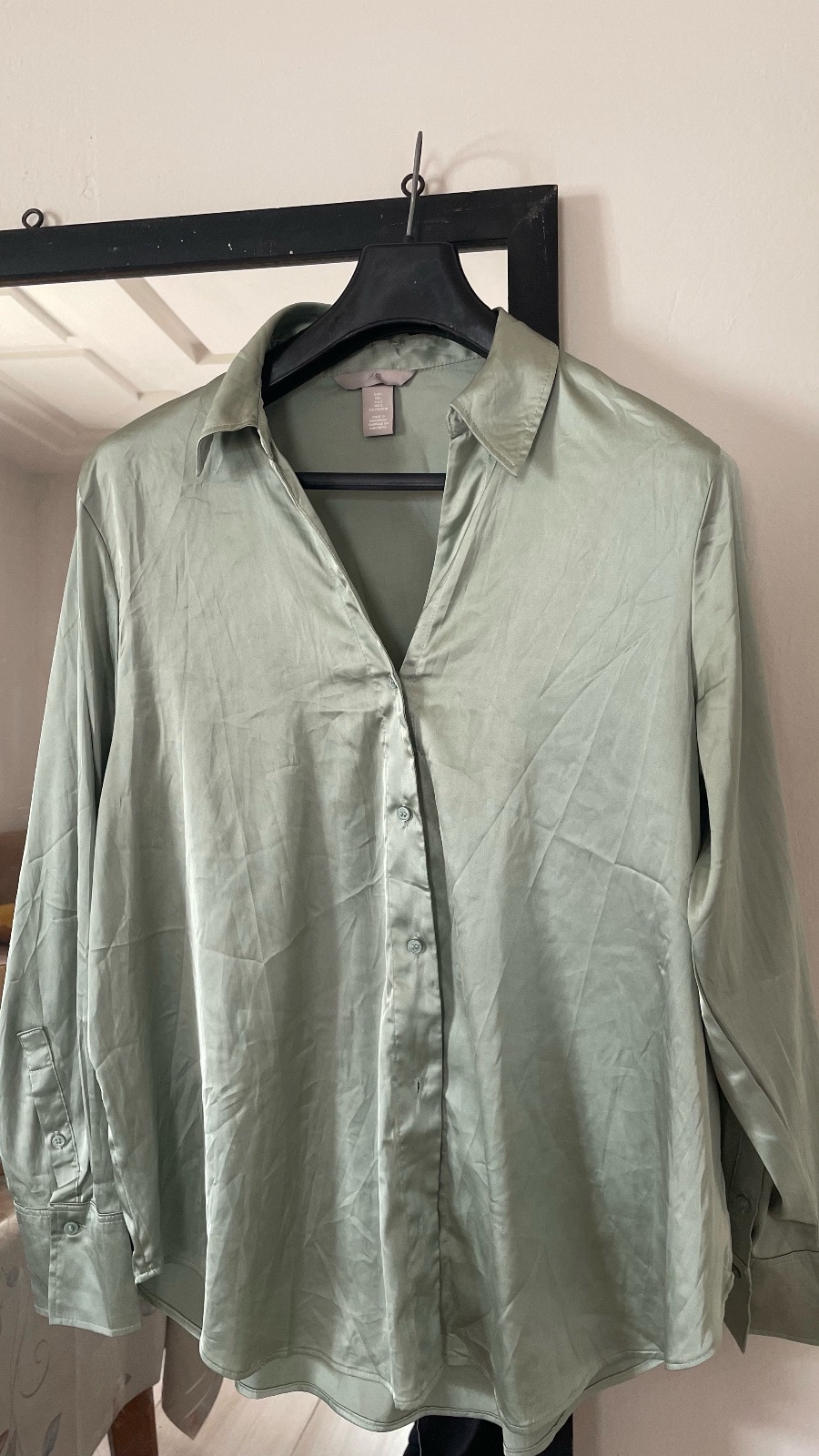 Chemise satinée