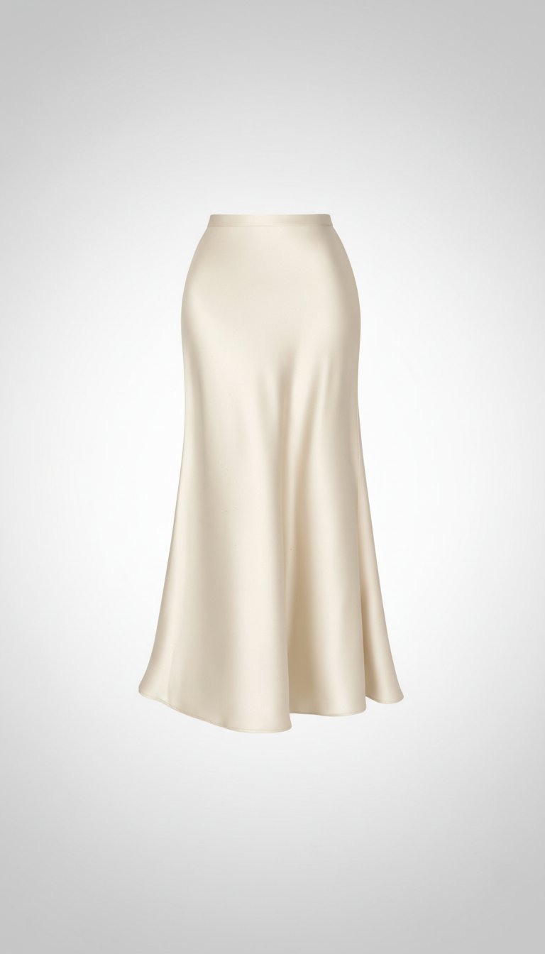 Jupe satin 