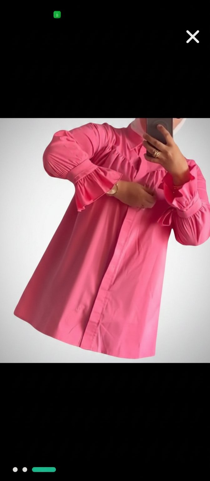 Chemise femme oversize 
