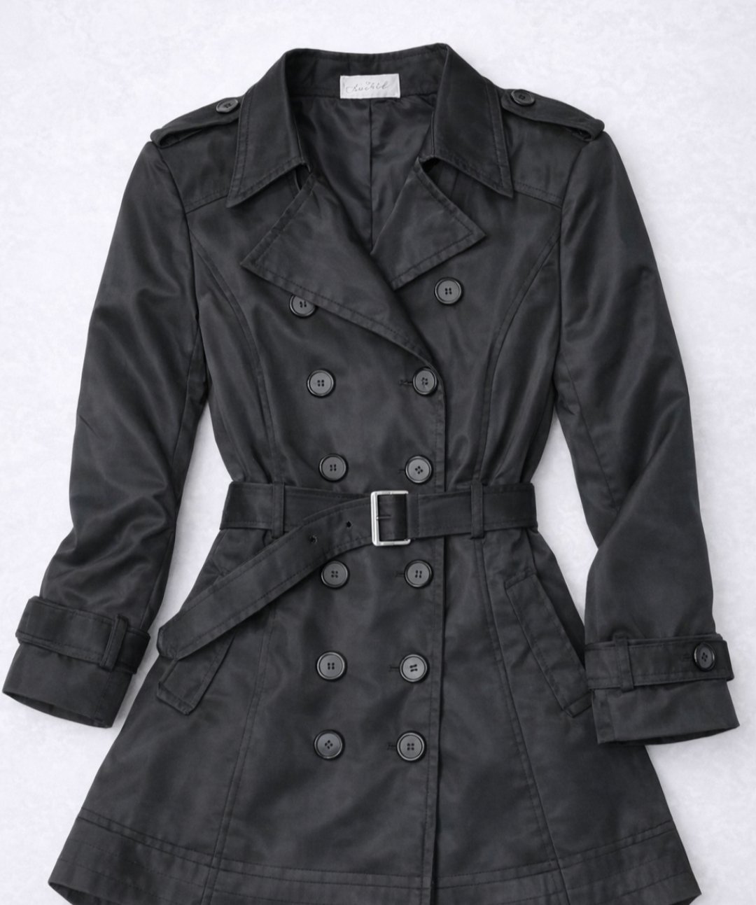 Trench noire + veste gratuit