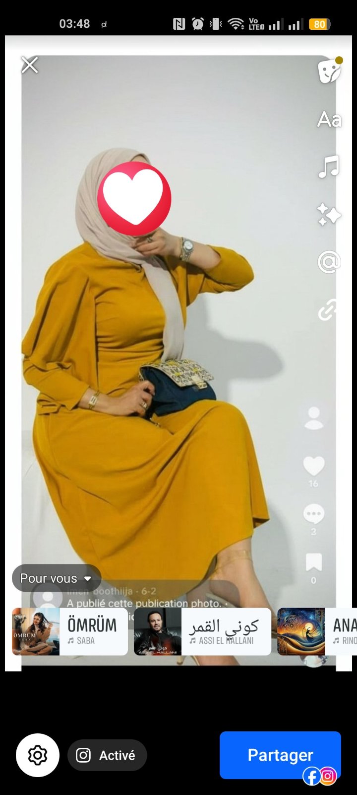 Robe jaune shein
