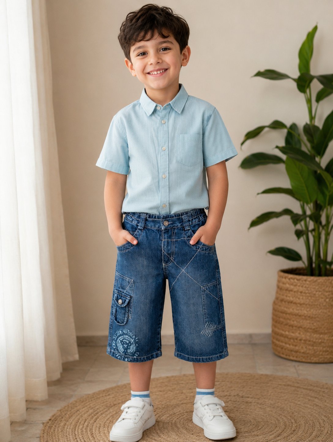 Chemise+ pantacourt 
