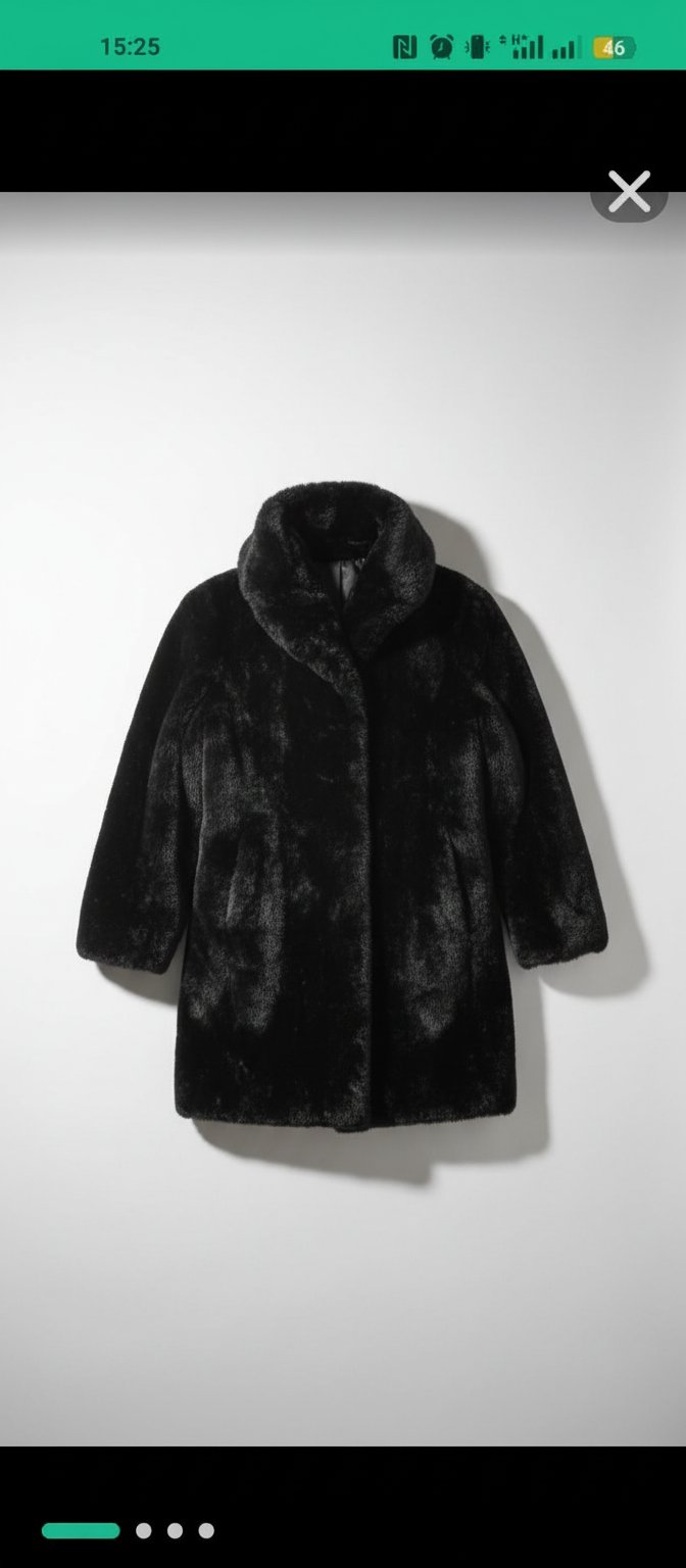 Manteau fourrure importé France 