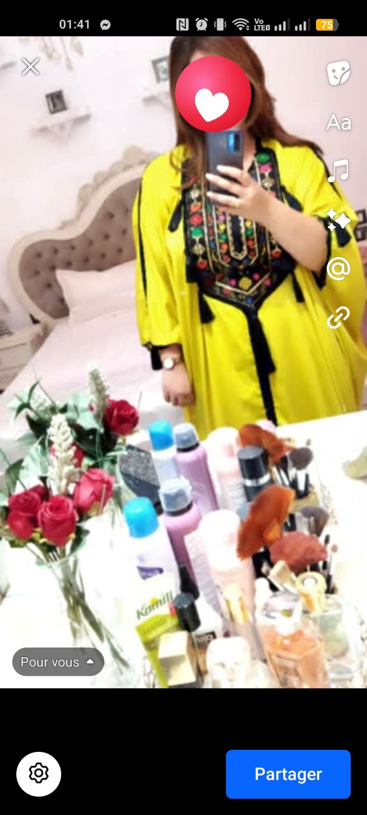 Caftan  femme standard 