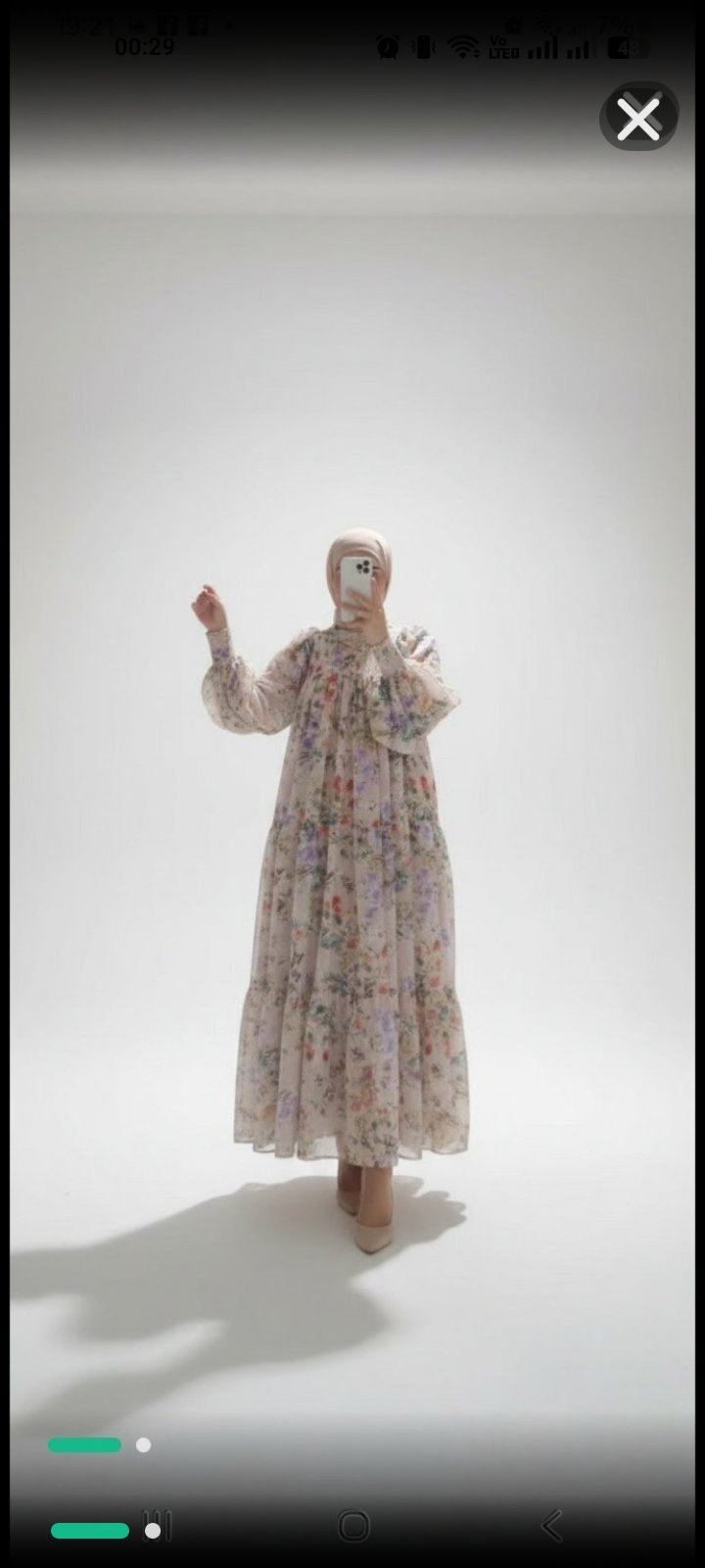 Robe fleurie 