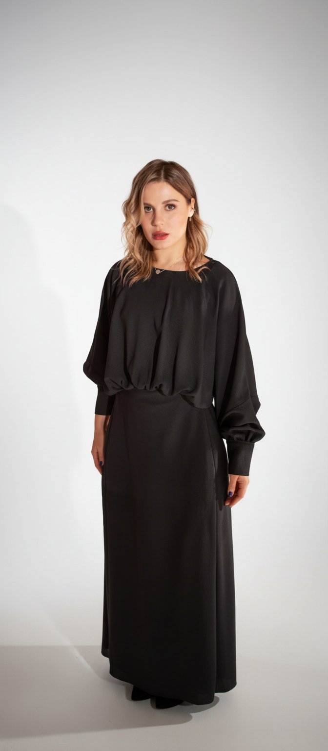 Robe noire courte
