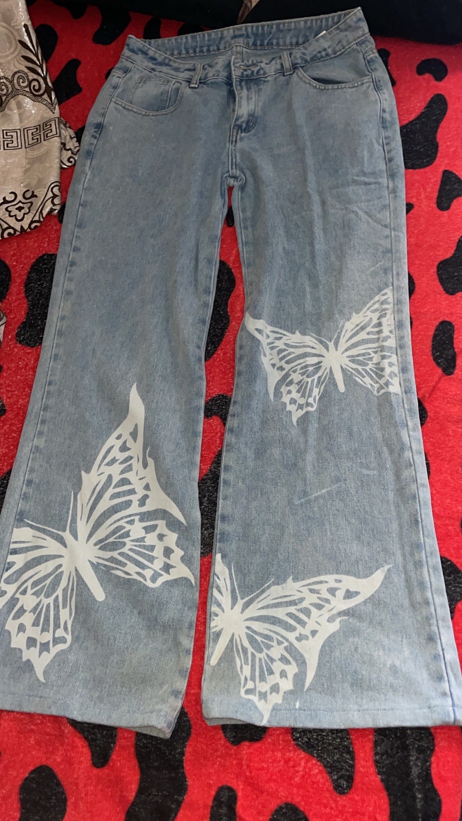 Pantalon femme à motifs – très bon état
