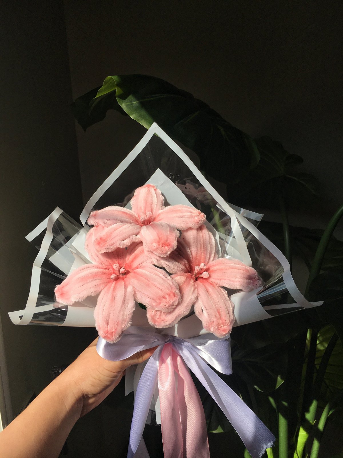Bouquet de fleurs fait à main