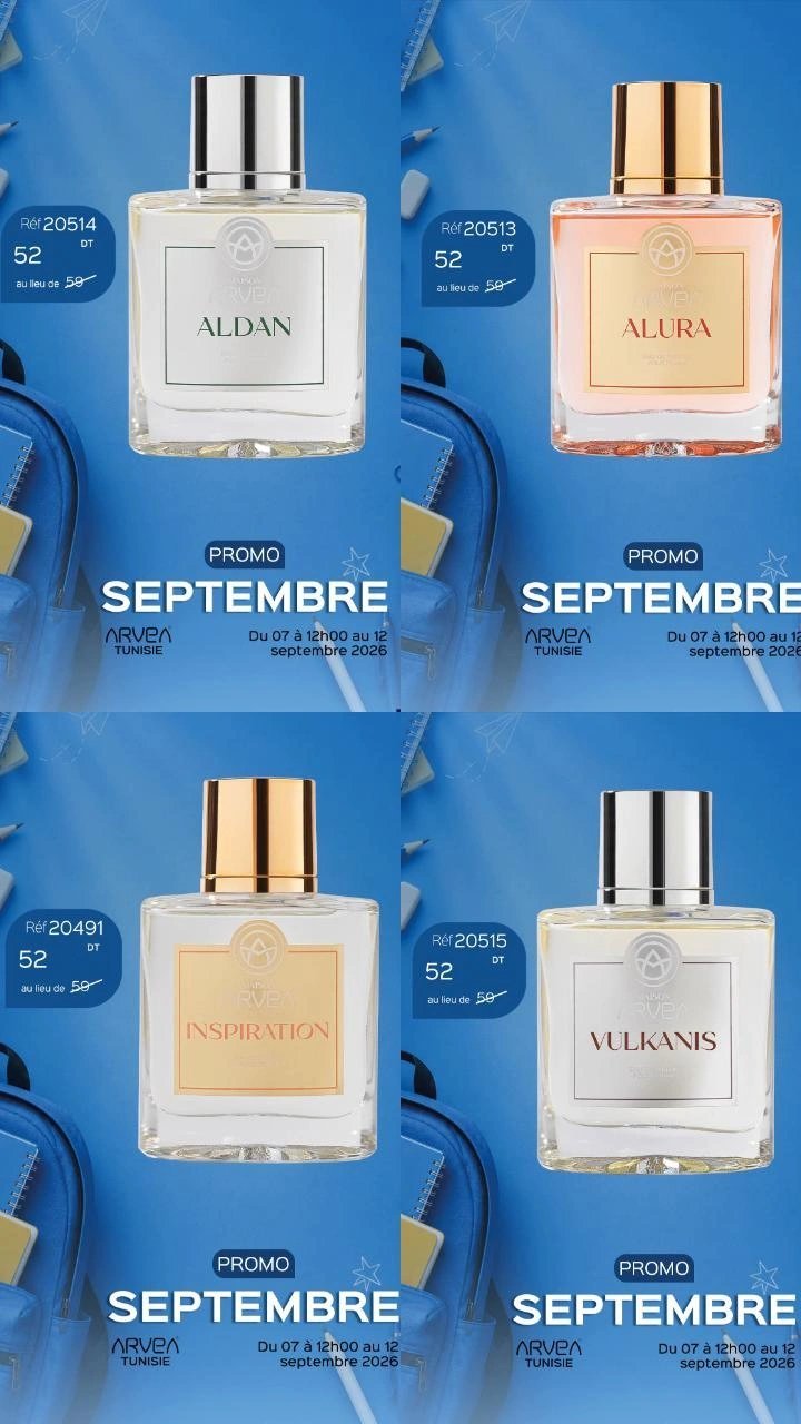 Parfum pour homme et pour femme 