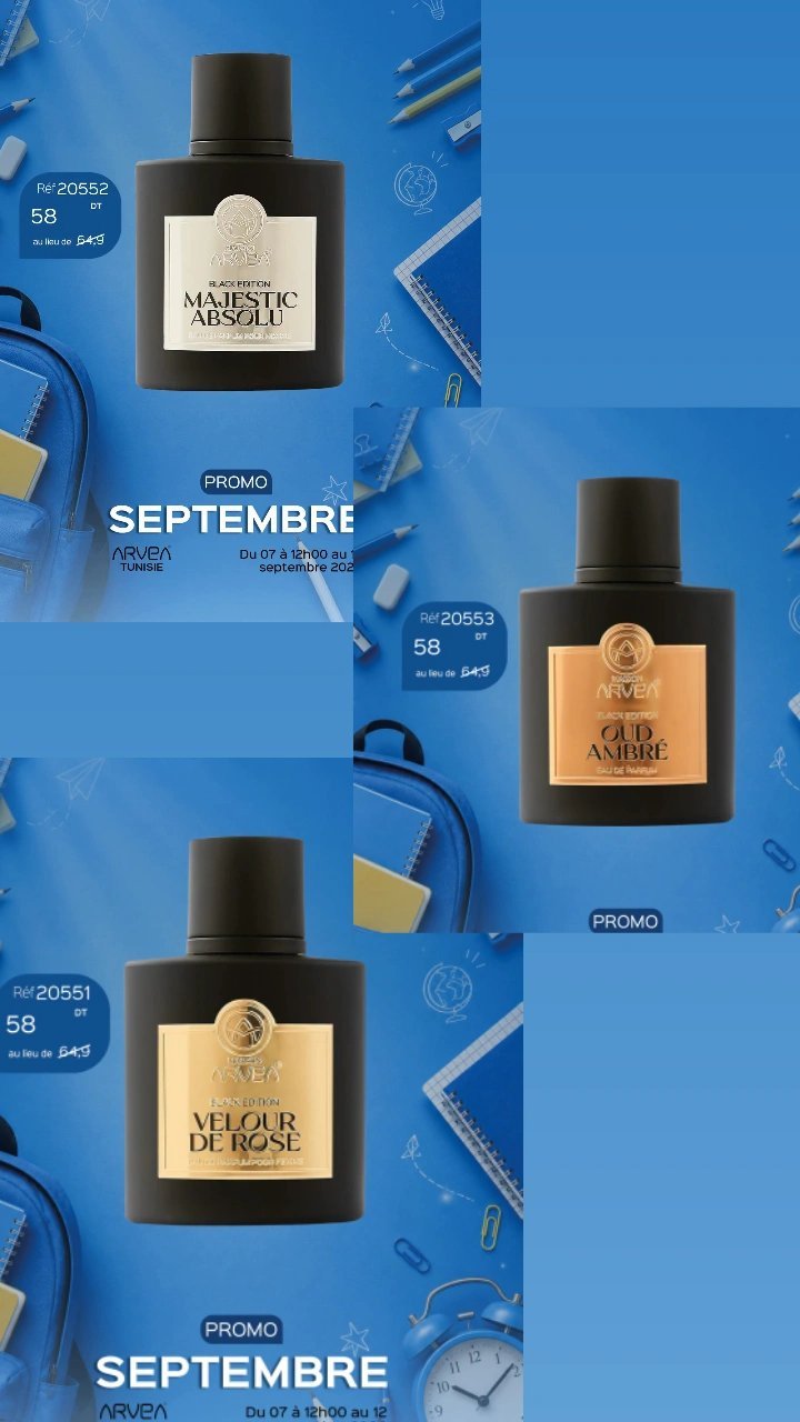 Parfum pour homme et pour femme 