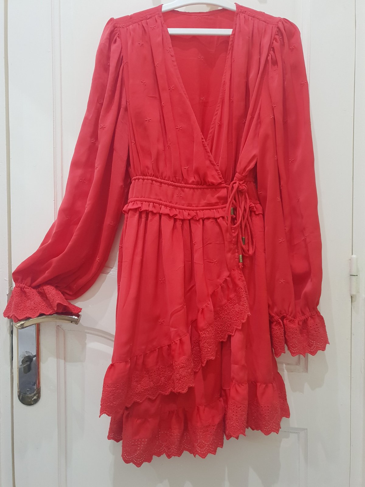 Robe rouge taille S