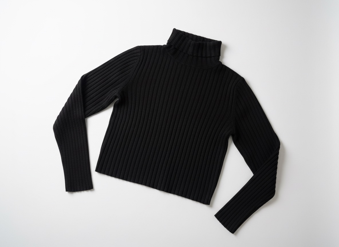 Top noir bershka