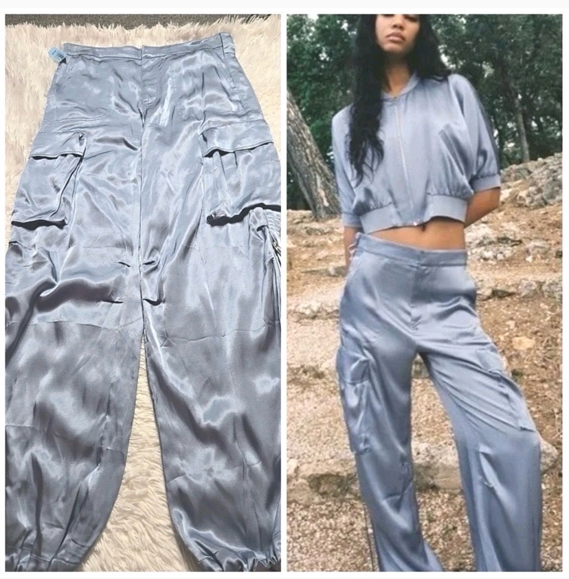 Pantalon satin