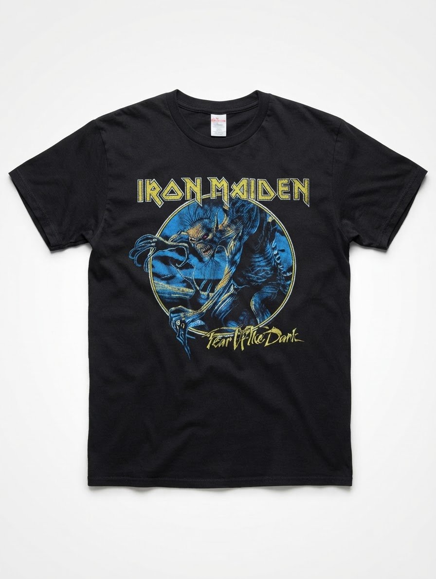 T-shirt rock iron maiden 