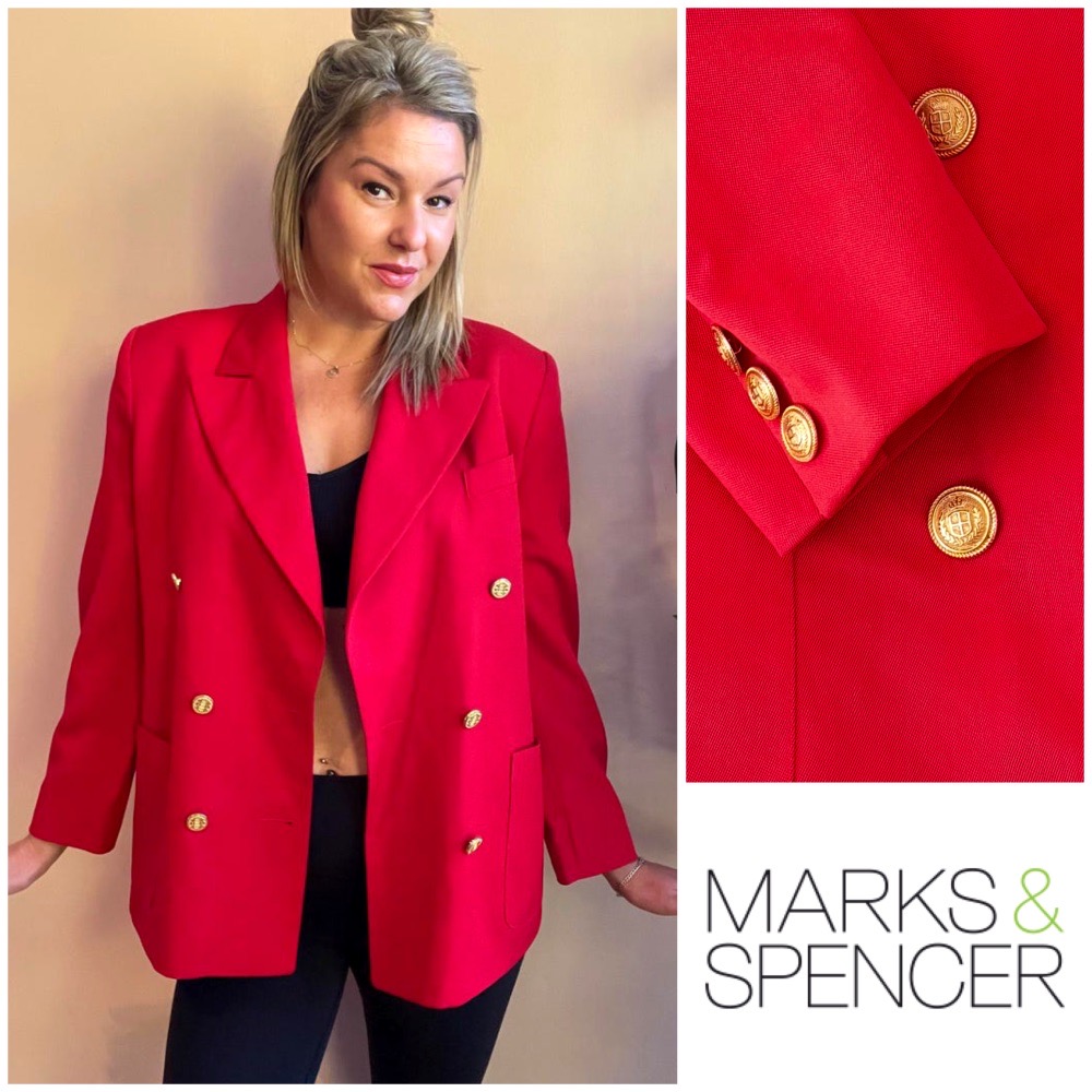 Veste en laine, marks and Spencer Corail