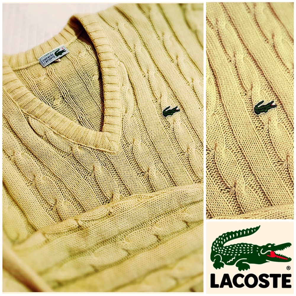 LACOSTE magnifiique💛 oversize