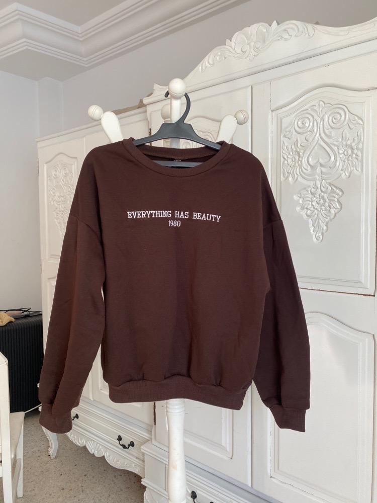 Pull Shein en marron