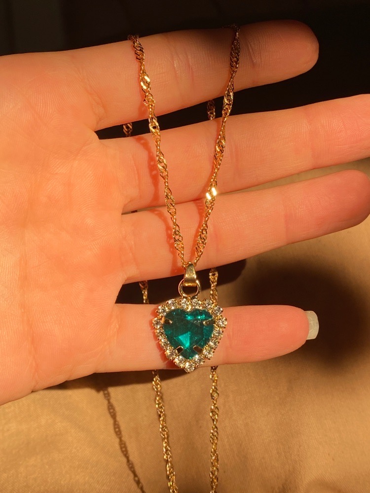 Collier cœur Shein 