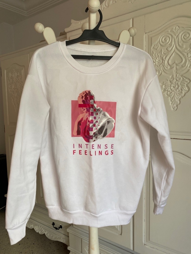 Pull shein en blanc 