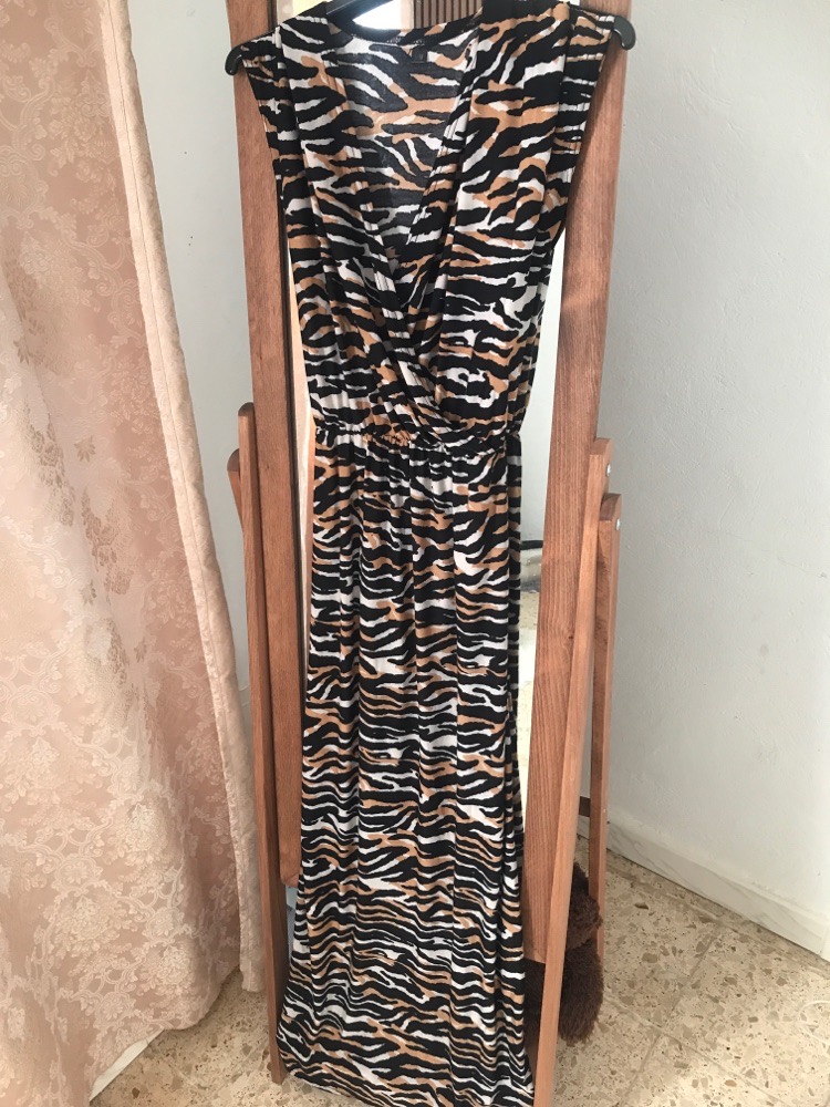 Robe droite longue