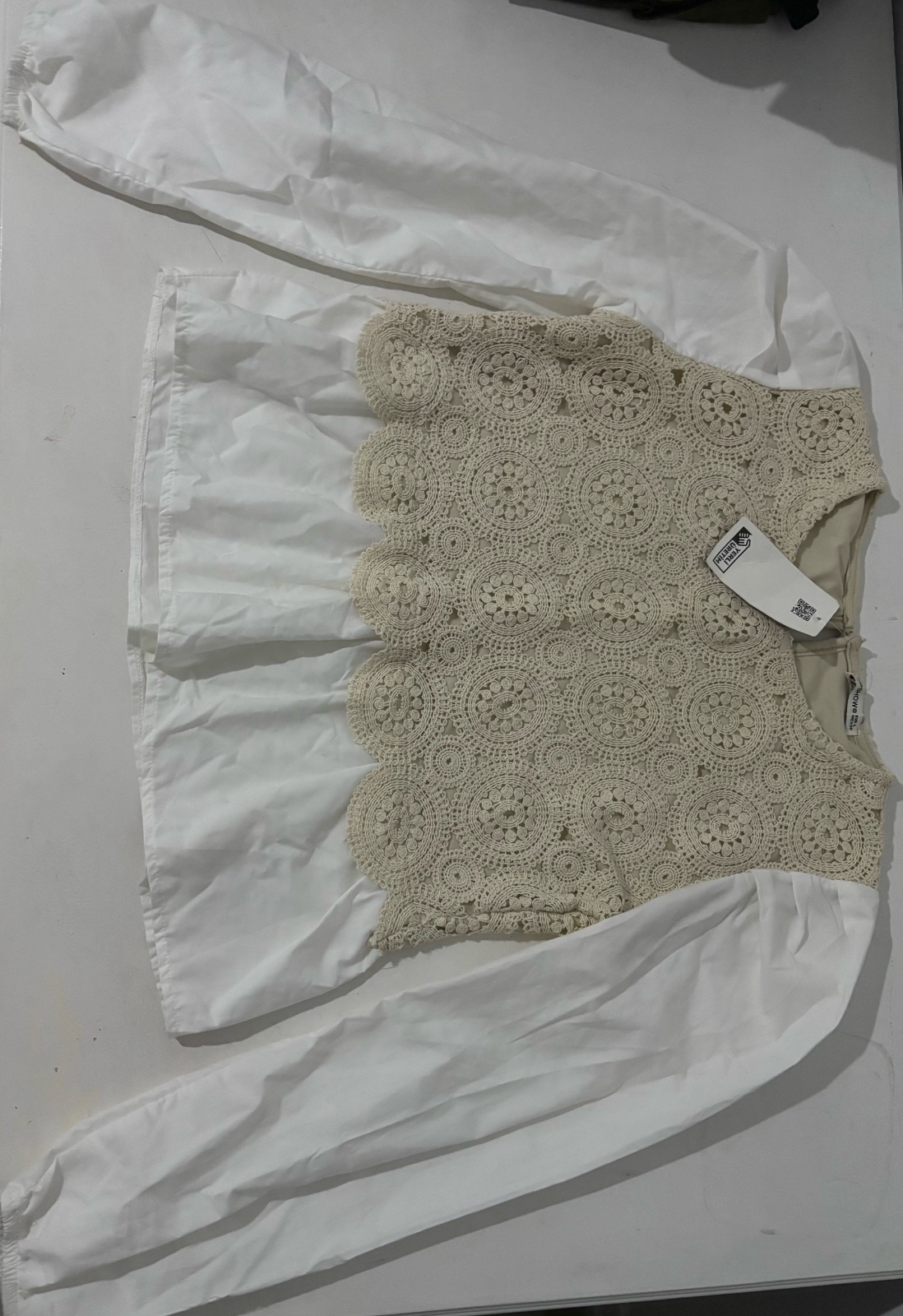 Cropped chemise 