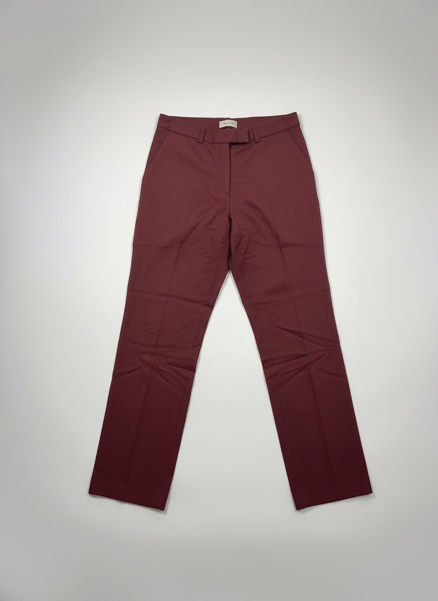Pantalon straight leg 