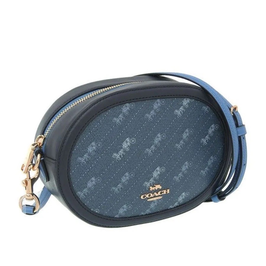 Sac coach bleu marine