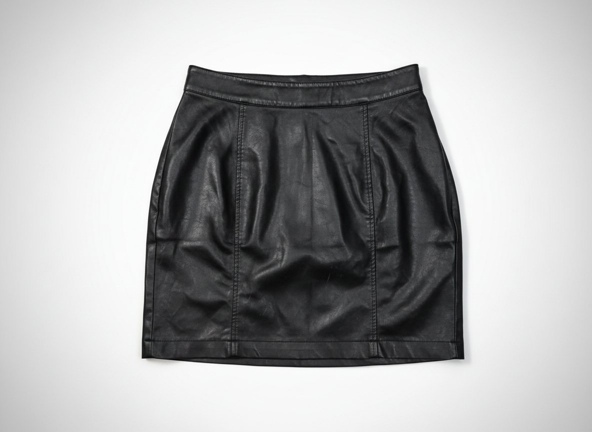 Jupe cuir 