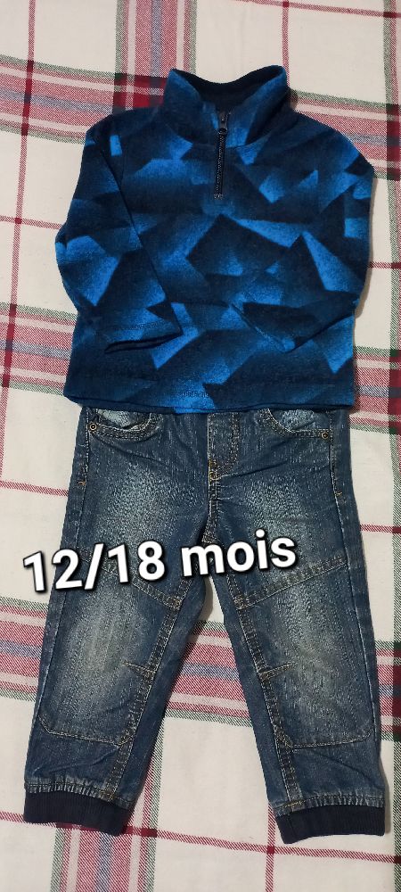 tenue 12/18 mois