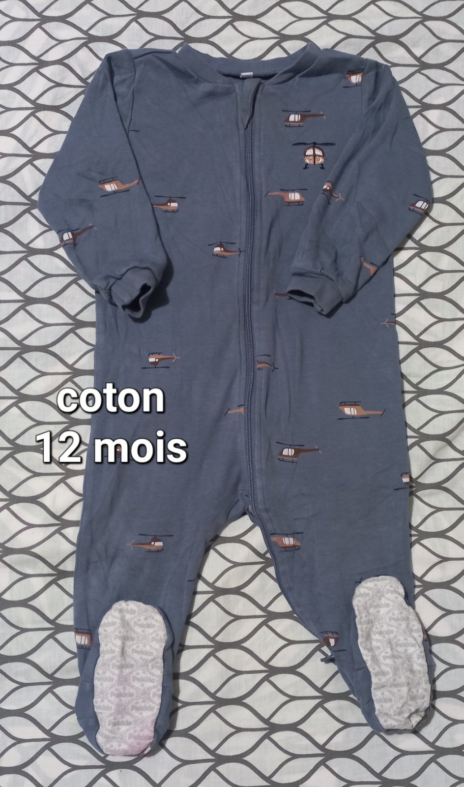Grenouillère en coton