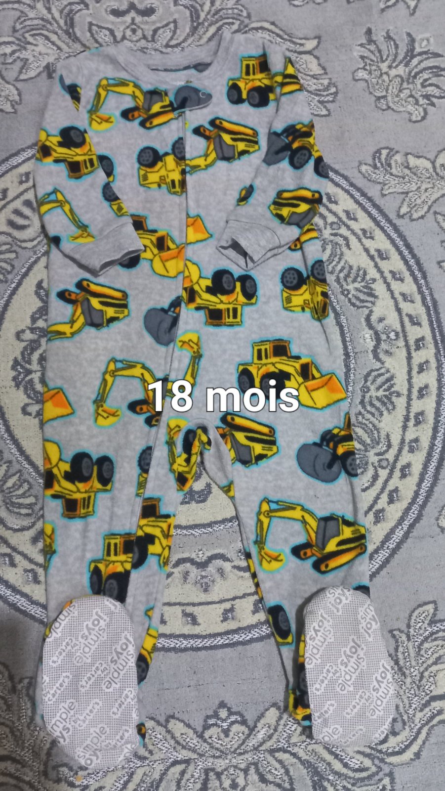 Grenouillère en polaire