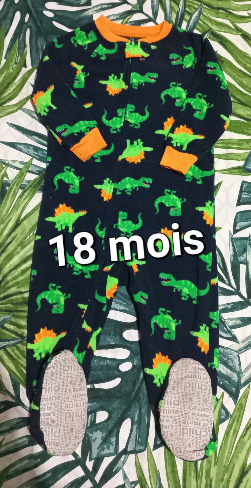 Grenouillère en polaire 