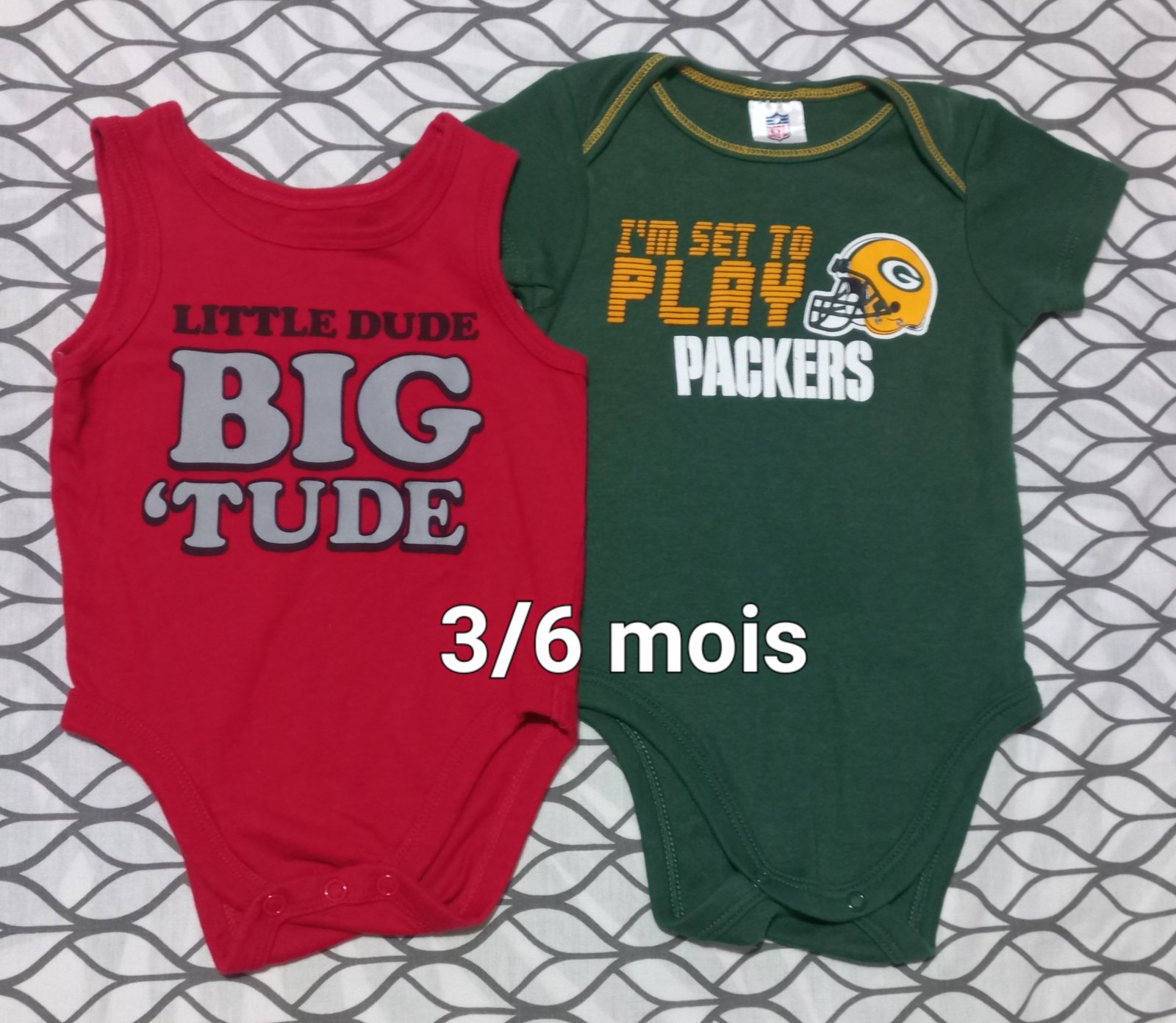 Débardeur et bodie bébé