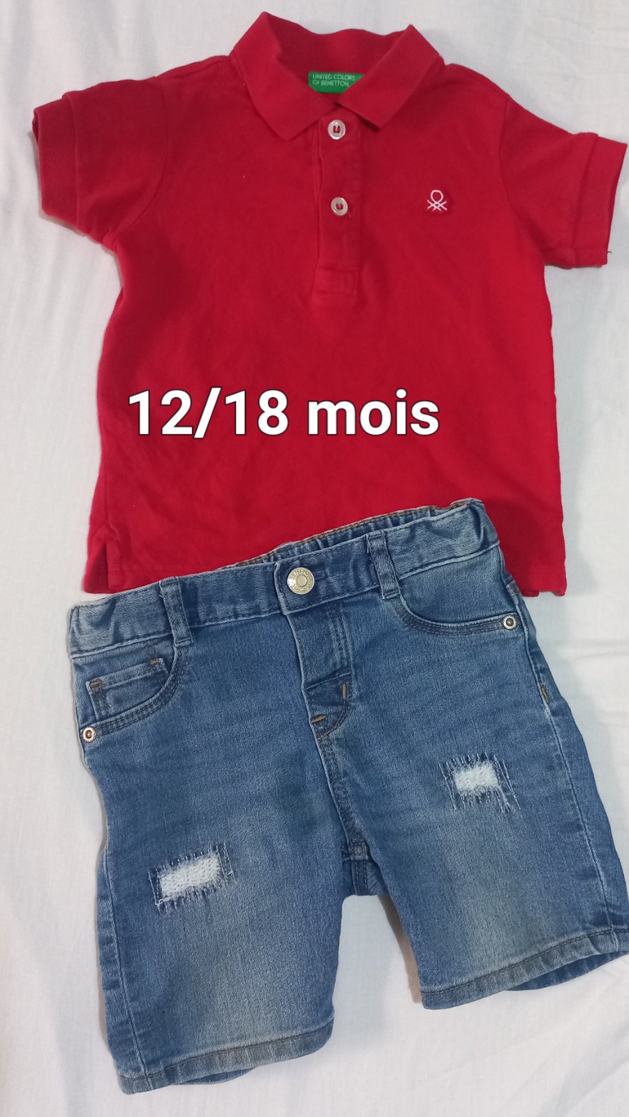 Tenu 12/18 mois