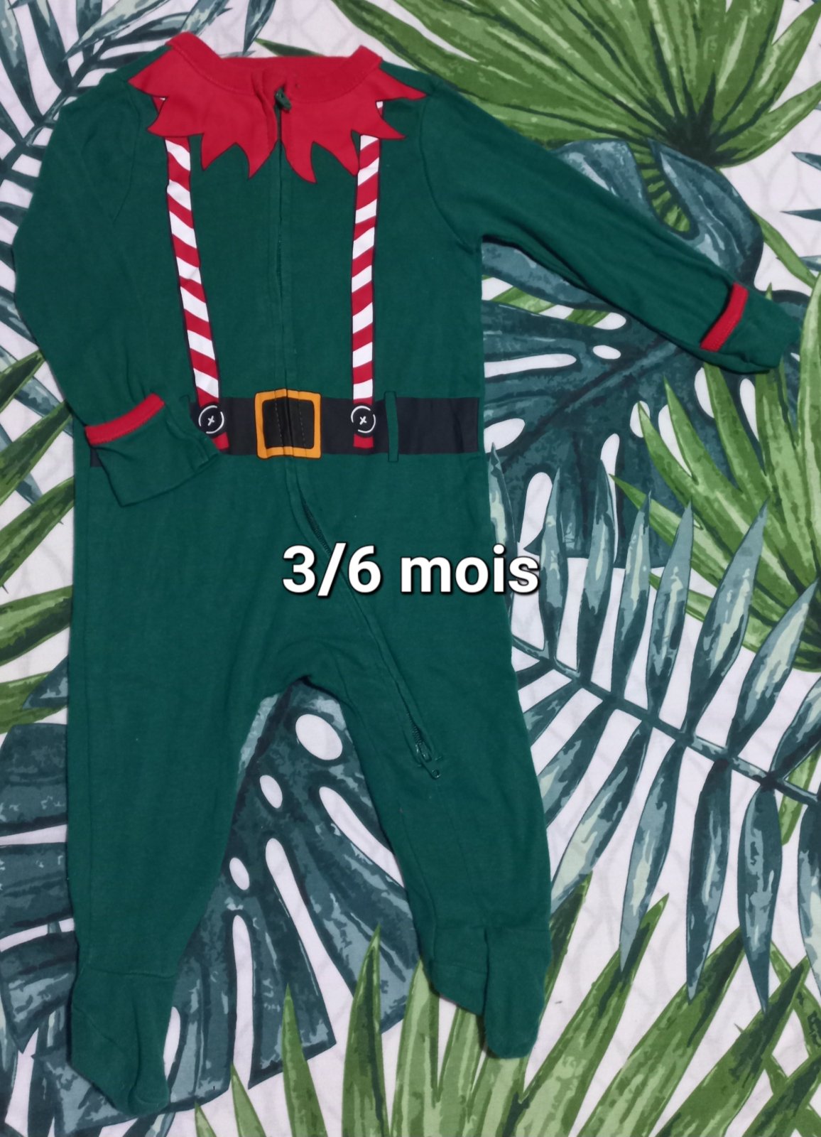 Grenouillère en coton 