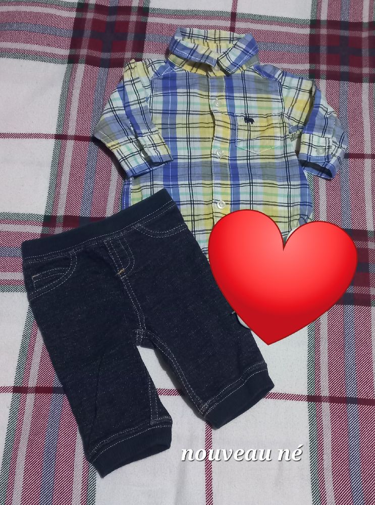 tenue nouveau né 