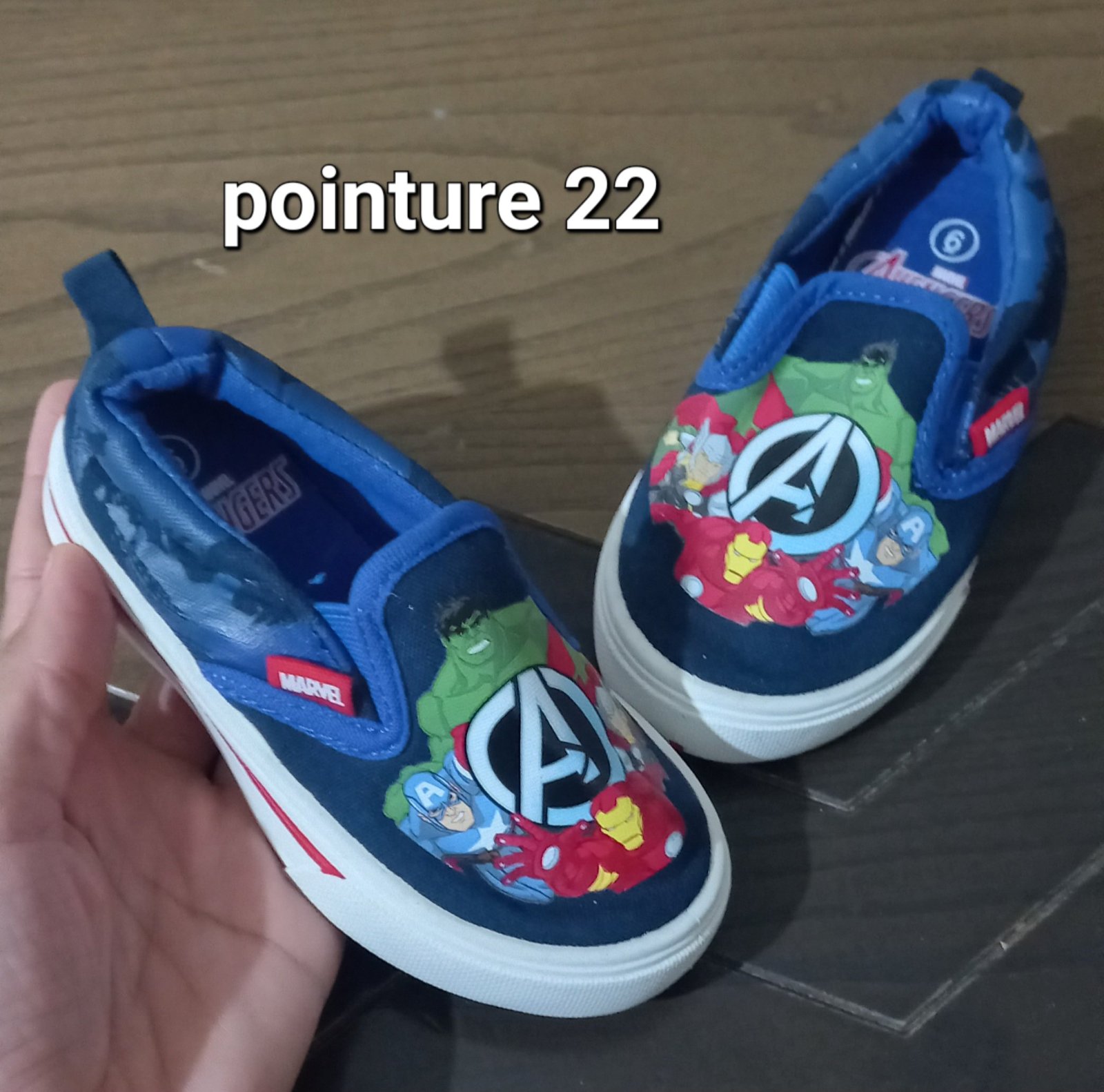 Chaussure marvel