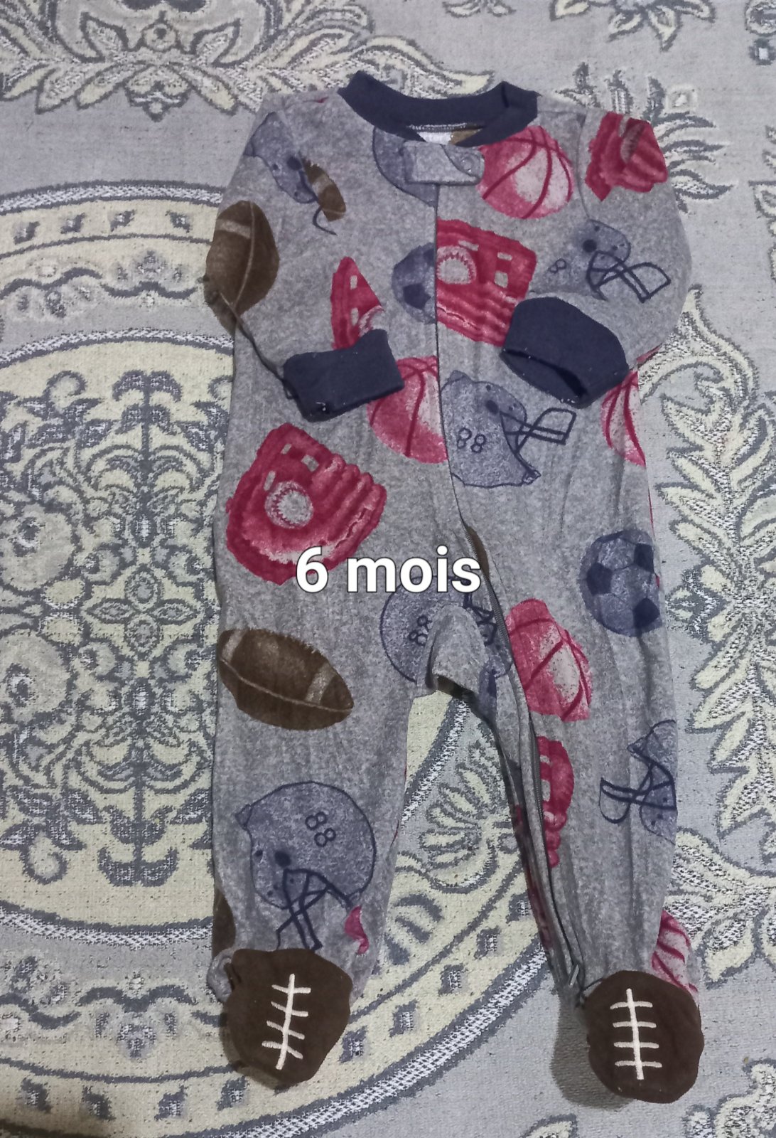 Grenouillère en polaire 