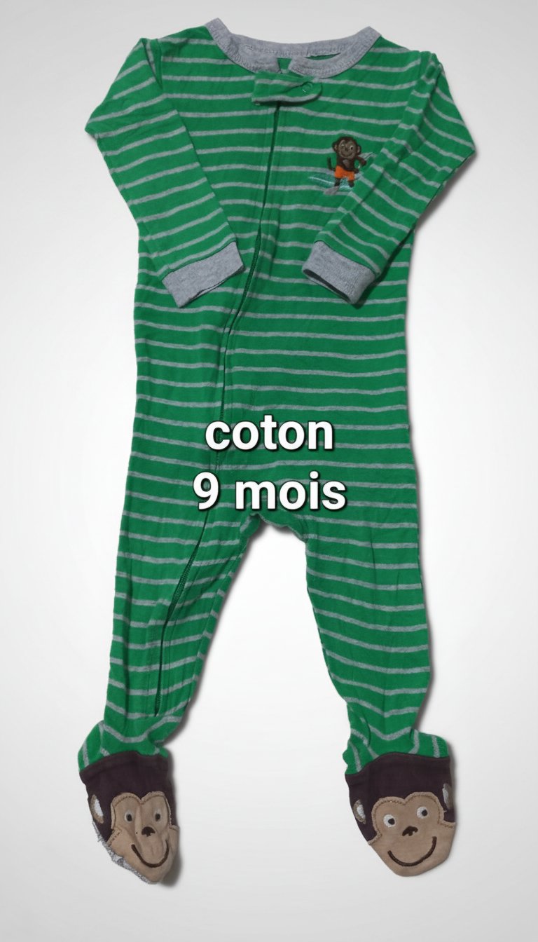 Grenouillère en coton 