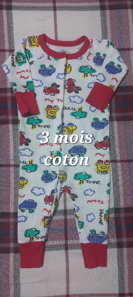 grenouillère en coton 