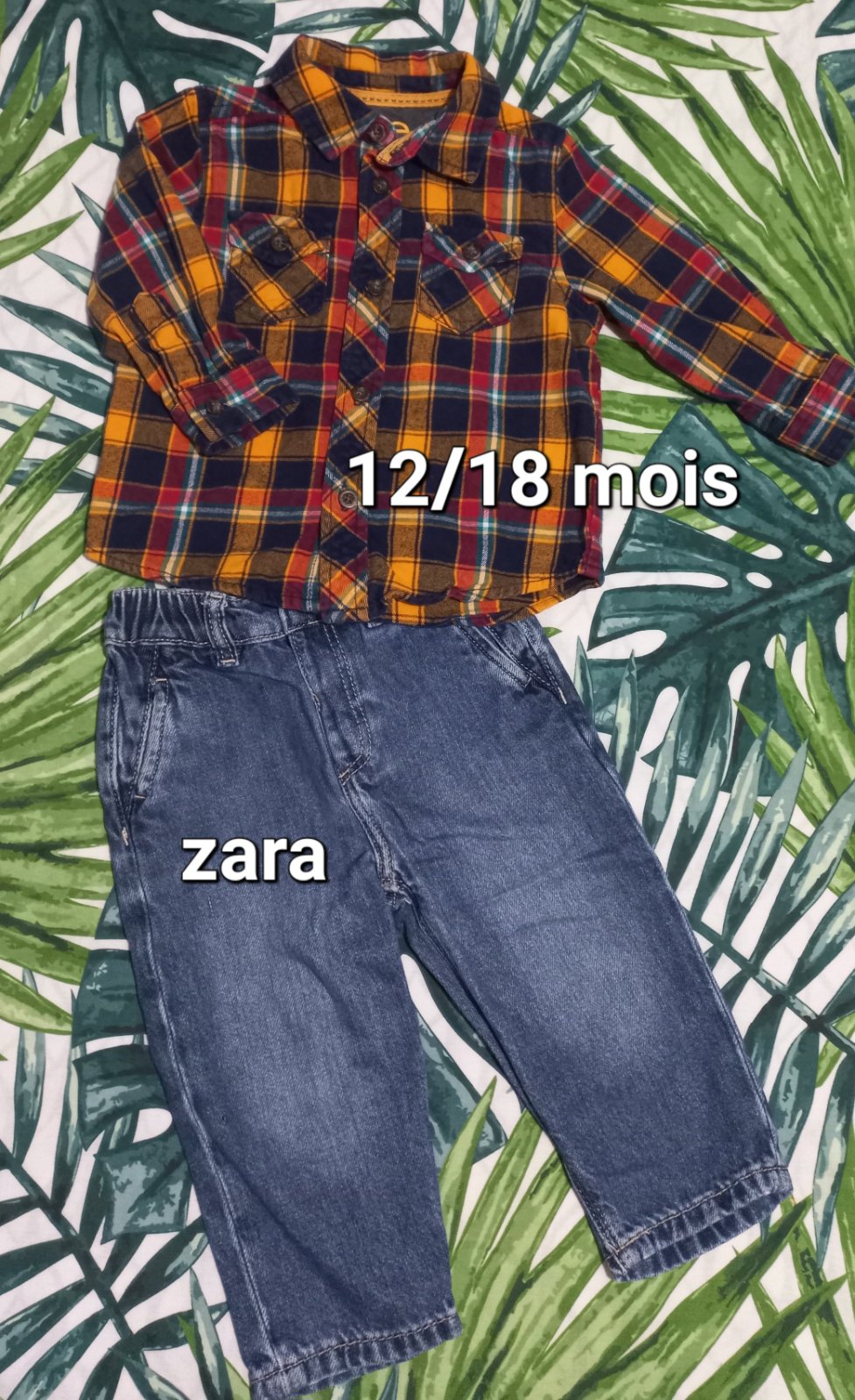 Tenue 12/18 mois