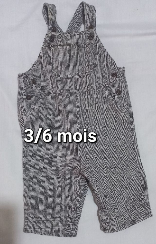 salopette 3/6 mois