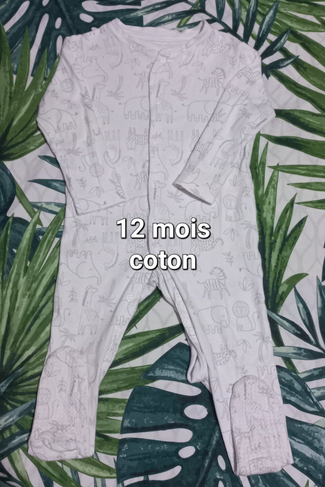Grenouillère en coton