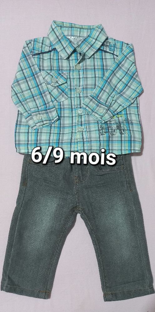tenue 6/9 mois
