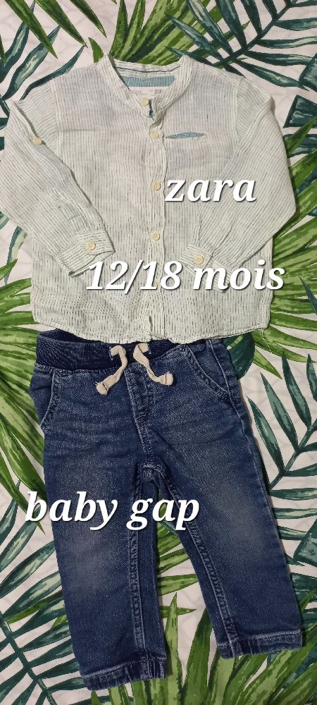 tenue 12/18 mois